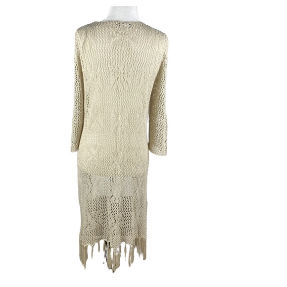 Vivid Importers of NY Crochet Style Shawl Size S - Picture 5 of 9